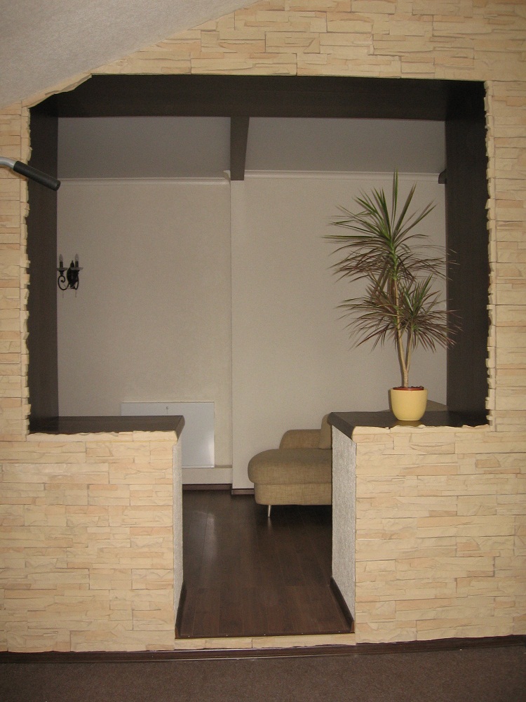 Арка из искусственного камня